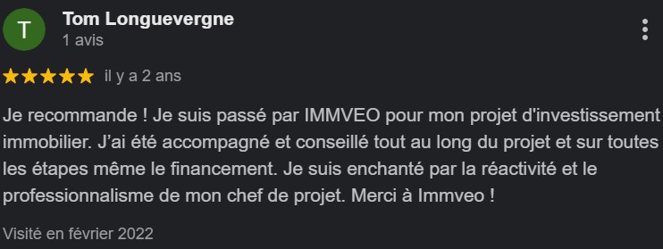 immveo avis investissement locatif clé en main