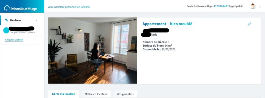 monsieur hugo avis espace personnel